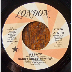 Barry Miles / Silverlight Rebate USED VINYL 7INCH 45 RPM PROMO
