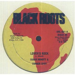 Sugar Minott / Corner Shot Lover's Rock / Lover's Delight Vinyl 12" USED