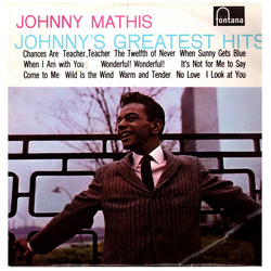 Johnny Mathis Johnny's Greatest Hits Vinyl LP USED