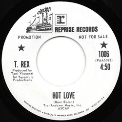 T. Rex Hot Love USED VINYL 7INCH 45 RPM PROMO