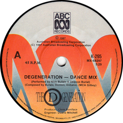 The D-Generation Degeneration Vinyl 7" USED