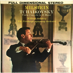 Nathan Milstein / Pyotr Ilyich Tchaikovsky / Pittsburgh Symphony Orchestra / William Steinberg Violin Concerto In D Major Vinyl LP USED