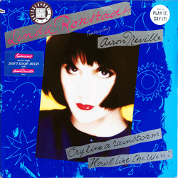 Linda Ronstadt / Aaron Neville Cry Like A Rainstorm - Howl Like The Wind Vinyl LP USED