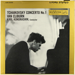 Pyotr Ilyich Tchaikovsky / Van Cliburn / Kiril Kondrashin Concerto No. 1 Vinyl LP USED
