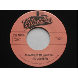 The Jesters (2) Please Let Me Love You Vinyl 7" USED
