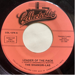 The Shangri-Las Leader Of The Pack / What Is Love Vinyl 7" USED