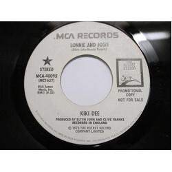 Kiki Dee Lonnie And Josie USED VINYL 7INCH 45 RPM SINGLE PROMO STEREO MONO