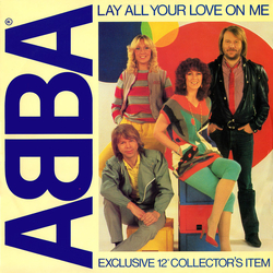 ABBA Lay All Your Love On Me Vinyl 12" USED