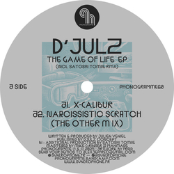 D'Julz The Game Of Life EP Vinyl 12" USED