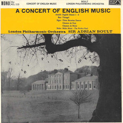 Sir Adrian Boult / The London Philharmonic Orchestra A Concert Of English Music Vinyl LP USED