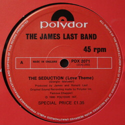 The James Last Band The Seduction / Night Drive USED VINYL 12INCH