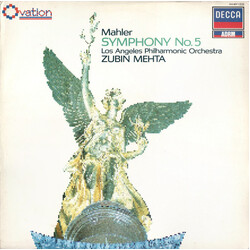Gustav Mahler / Los Angeles Philharmonic Orchestra / Zubin Mehta Symphony No. 5 Vinyl LP USED