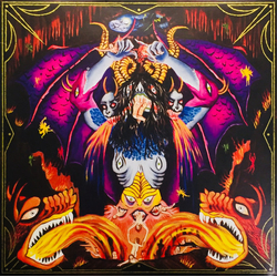Devil Master Satan Spits On Children Of Light Vinyl LP USED