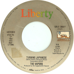 The Vapors Turning Japanese / Talk Talk Vinyl 7" USED