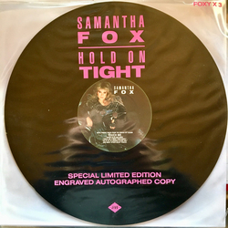 Samantha Fox Hold On Tight Vinyl 12" USED