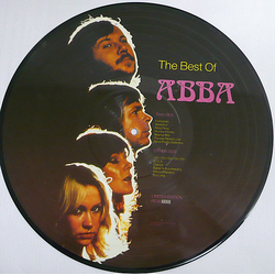 ABBA The Best Of ABBA Vinyl LP USED