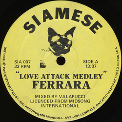 Ferrara Love Attack Medley Vinyl 12" USED