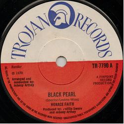 Horace Faith Black Pearl Vinyl 7" USED