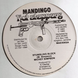 Mickey Simpson / Winston Hammond Stumbling Block / Hurting Thing Vinyl 12" USED