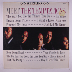The Temptations Meet The Temptations Vinyl LP USED
