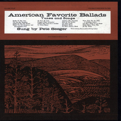Pete Seeger American Favorite Ballads - Tunes And Songs: Volume Four Vinyl LP USED