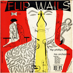 Flip Phillips And His Orchestra Flip Wails Vinyl LP USED
