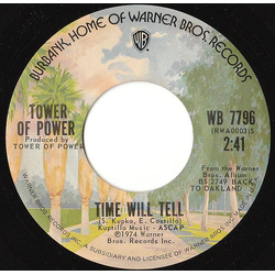 Tower Of Power Time Will Tell / Oakland Stroke Vinyl 7" USED