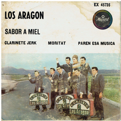 Los Aragón Sabor A Miel / Clarinete Jerk / Moritat / Paren Esa Musica Vinyl 7" USED