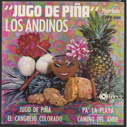 Los Andinos (3) Jugo De Pina Vinyl 7" USED