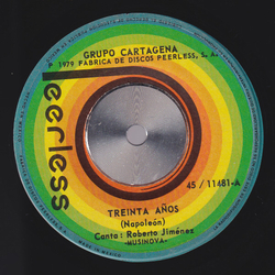Grupo Cartagena Treinta Años / Arroz Con Coco Vinyl 7" USED