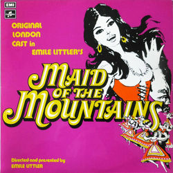"Maid of the Mountain" Original London Cast Maid Of The Mountains Vinyl LP USED