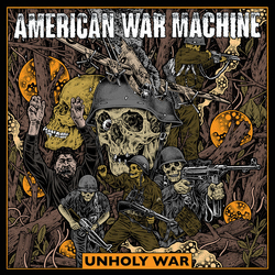 American War Machine Unholy War Vinyl 12" USED