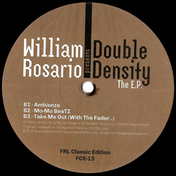 William Rosario Double Density - The E.P. Vinyl 12" USED