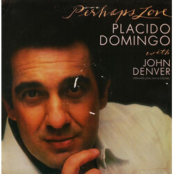 Placido Domingo / John Denver Perhaps Love Vinyl LP USED
