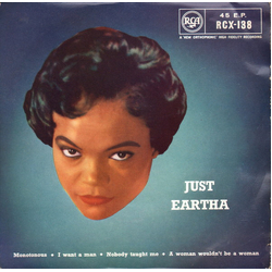 Eartha Kitt Just Eartha Vinyl 7" USED