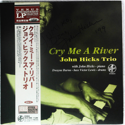 John Hicks Cry Me A River Vinyl LP USED