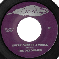 The Debonaires (7) Every Once In A While / Gert's Skirt Vinyl 7" USED