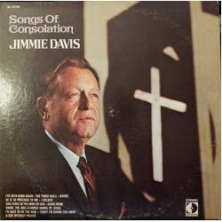 Jimmie Davis Songs Of Consolation Vinyl LP USED