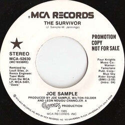 Joe Sample The Survivor Vinyl 7" USED