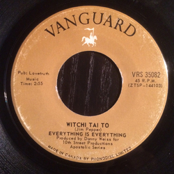 Everything Is Everything Witchi Tai To Vinyl 7" USED