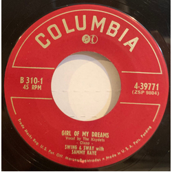 Swing And Sway With Sammy Kaye Girl Of My Dreams / My Extraordinary Gal Vinyl 7" USED