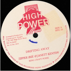 Tippa Irie / Janett Kenton Drifting Away Vinyl 12" USED