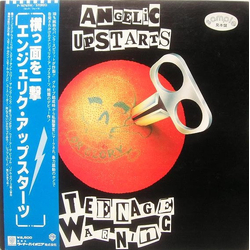 Angelic Upstarts Teenage Warning Vinyl LP USED