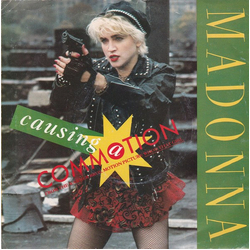 Madonna Causing A Commotion Vinyl 7" USED