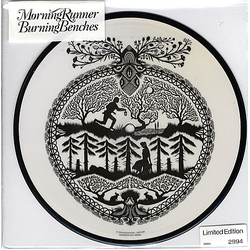 Morning Runner Burning Benches Vinyl 7" USED