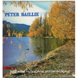 Peter Baillie Best Loved Hymns, Arias And Sacred Songs Vinyl LP USED