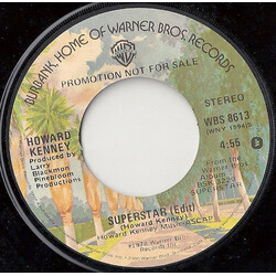 Howard Kenney Superstar USED VINYL 7INCH 45 RPM PROMO STEREO