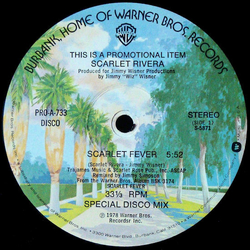 Scarlet Rivera Scarlet Fever Vinyl 12" USED