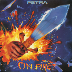 Petra (9) On Fire Vinyl LP USED
