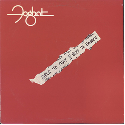 Foghat Girls To Chat & Boys To Bounce Vinyl LP USED